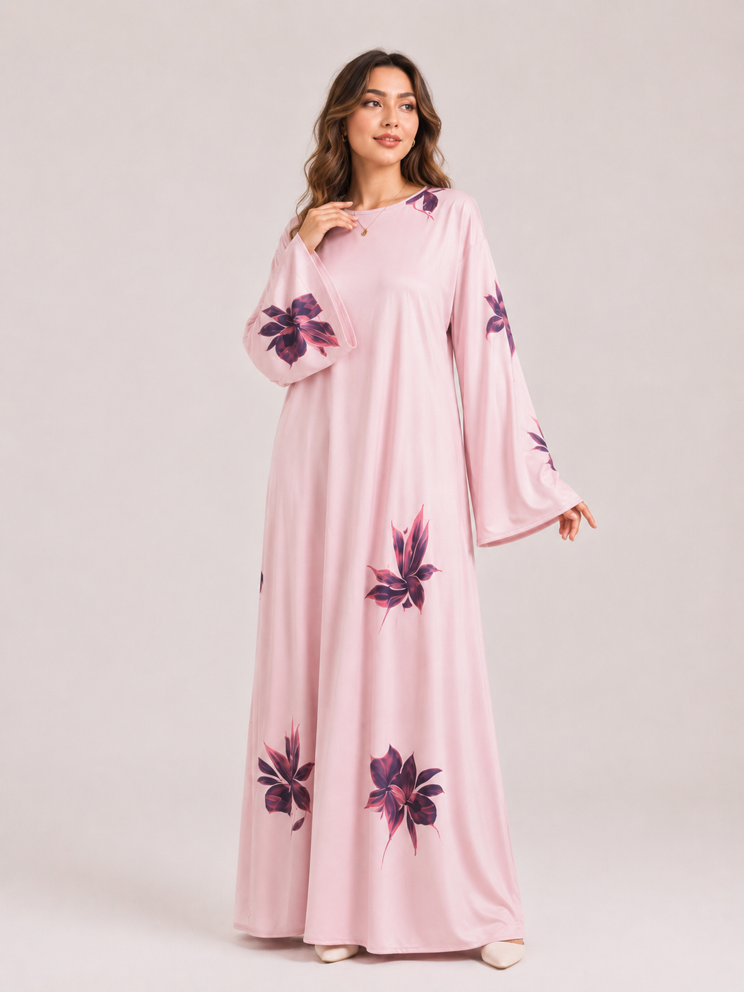 Blush Bloom Maxi Dress