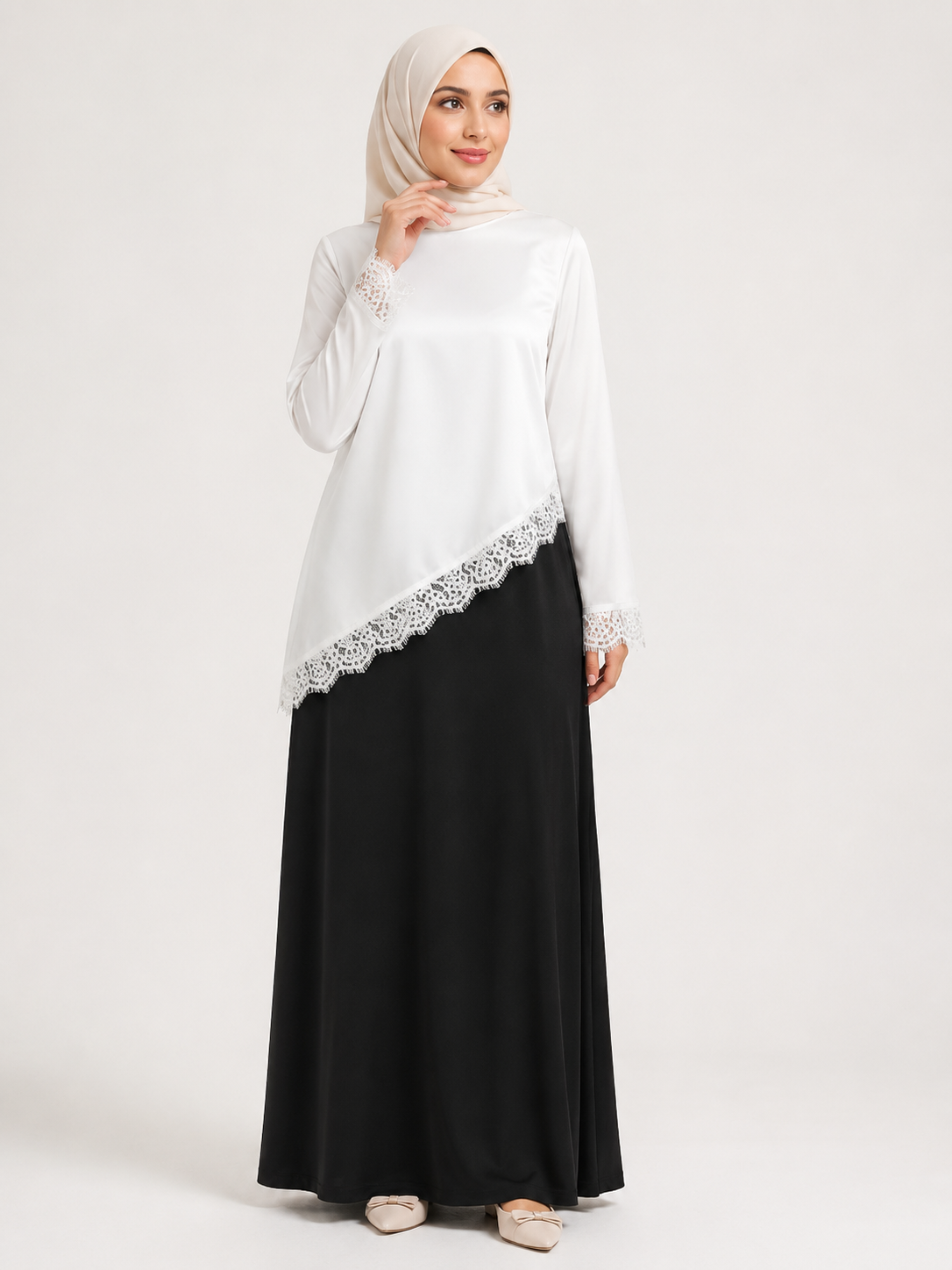 Lace Harmony Two-Piece Set