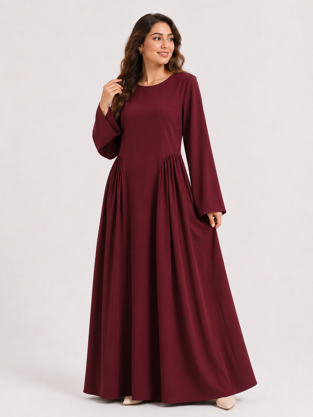 Flowing Grace Maxi Abaya