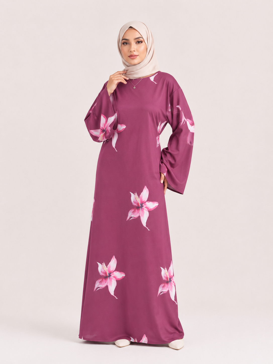 Blush Bloom Maxi Dress
