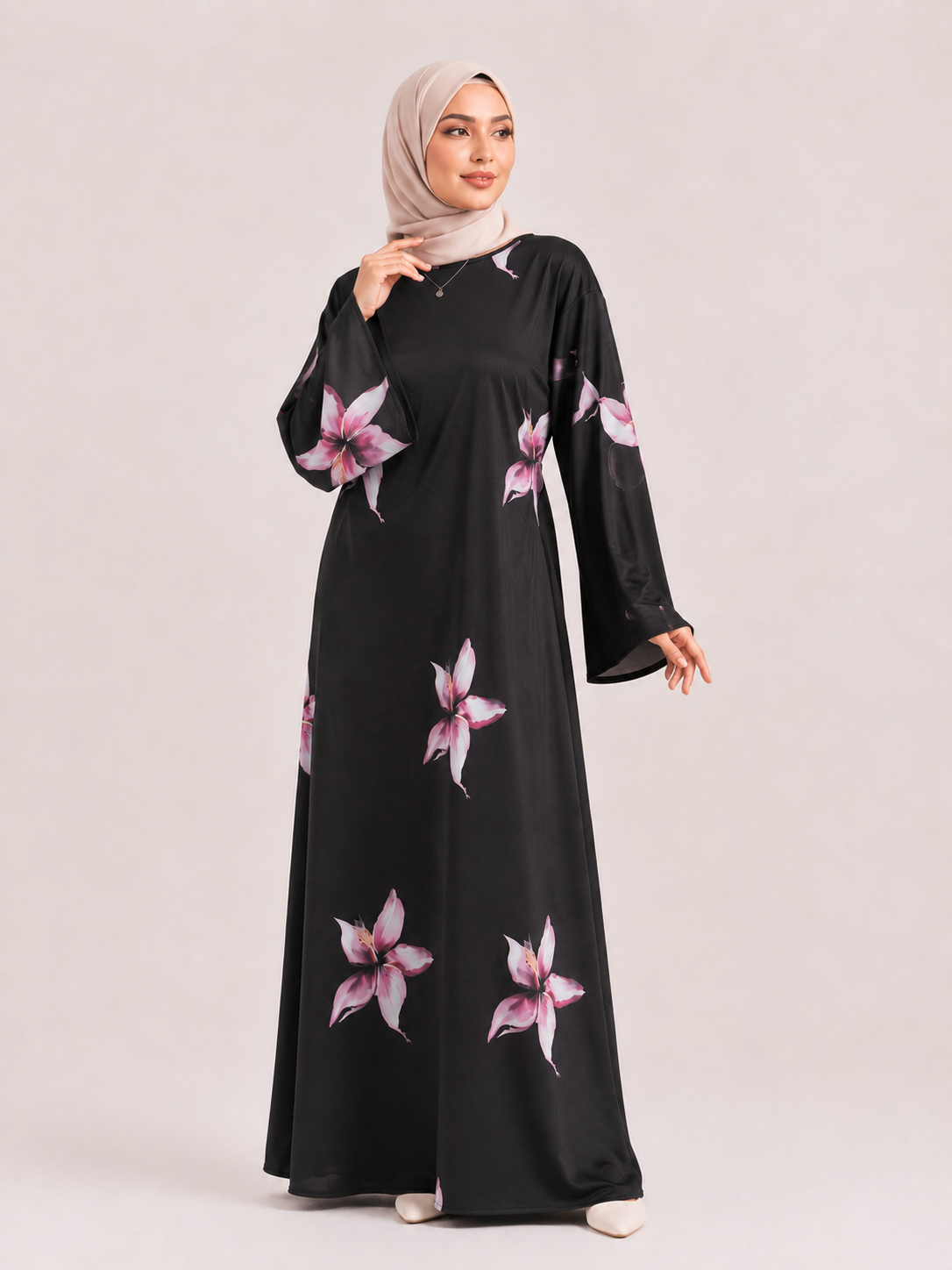 Blush Bloom Maxi Dress
