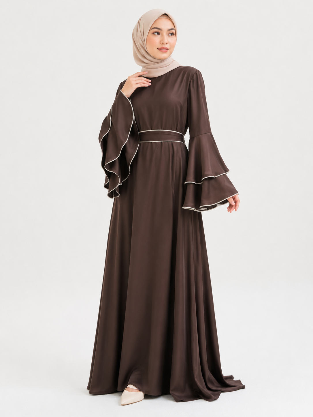 Seraphina Bell Sleeve Maxi Dress