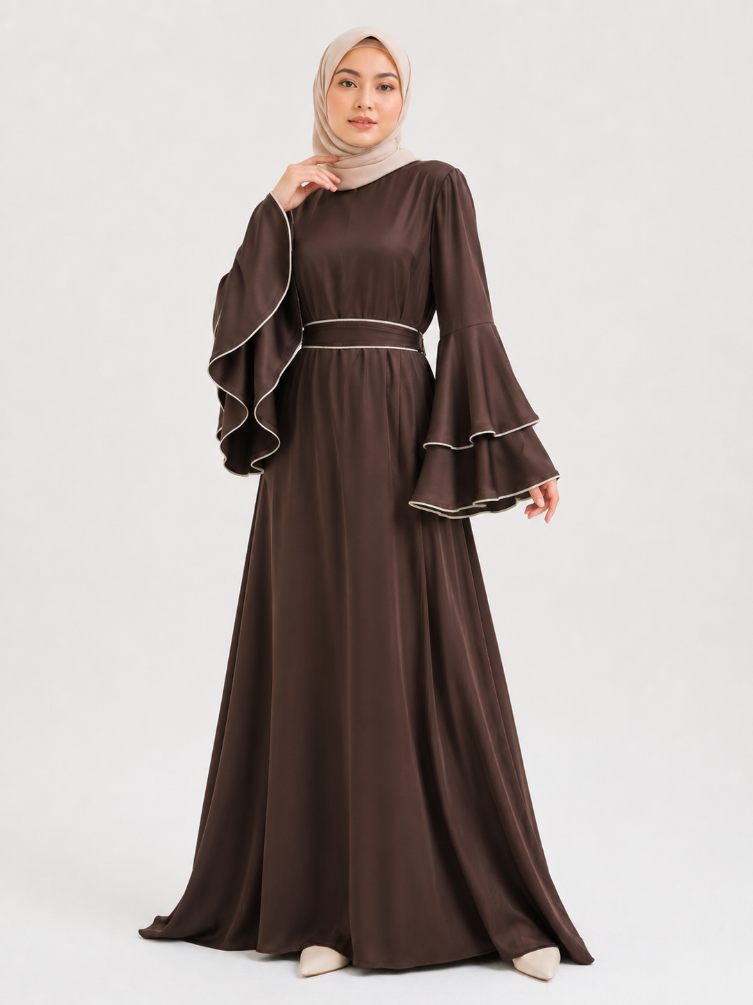 Seraphina Bell Sleeve Maxi Dress