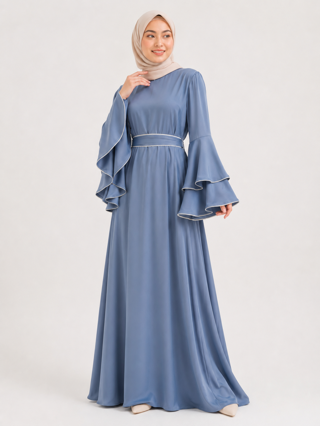 Seraphina Bell Sleeve Maxi Dress