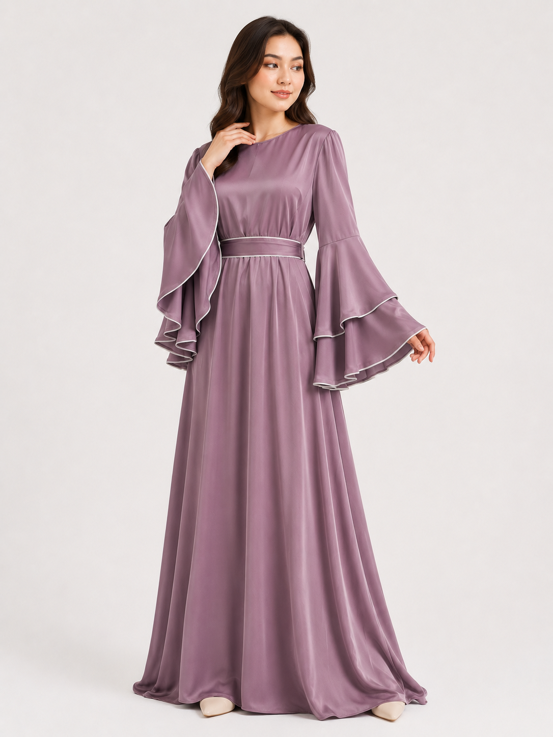 Seraphina Bell Sleeve Maxi Dress