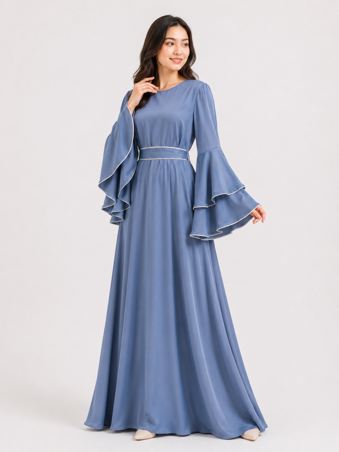 Seraphina Bell Sleeve Maxi Dress