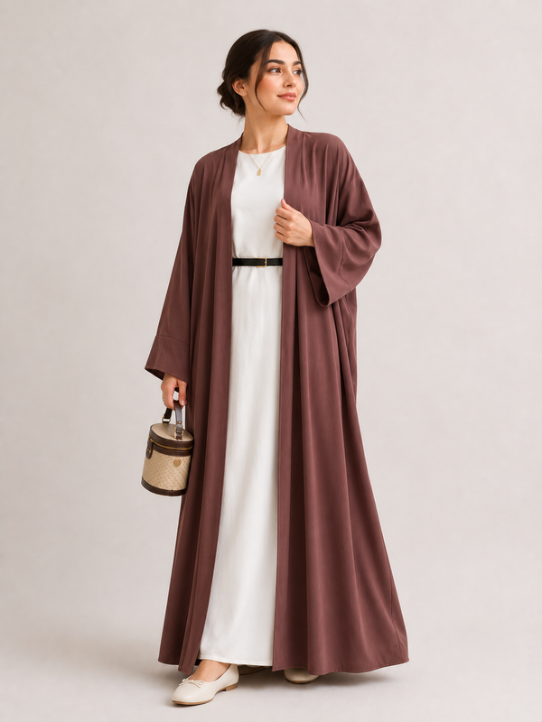 Aaliyah Open Abaya Set