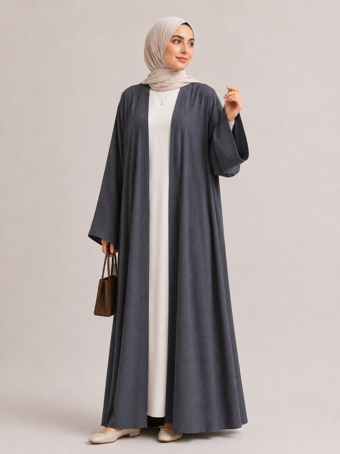 Starlight Open Abaya