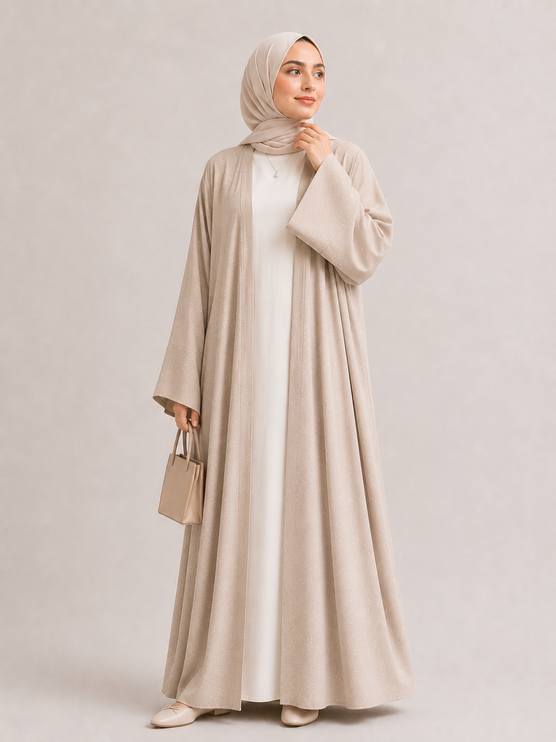 Starlight Open Abaya