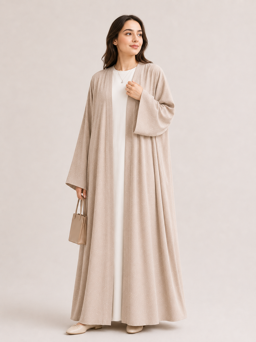 Starlight Open Abaya