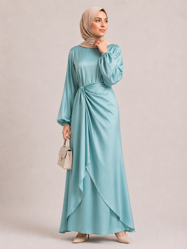 Aurora Draped Maxi Dress