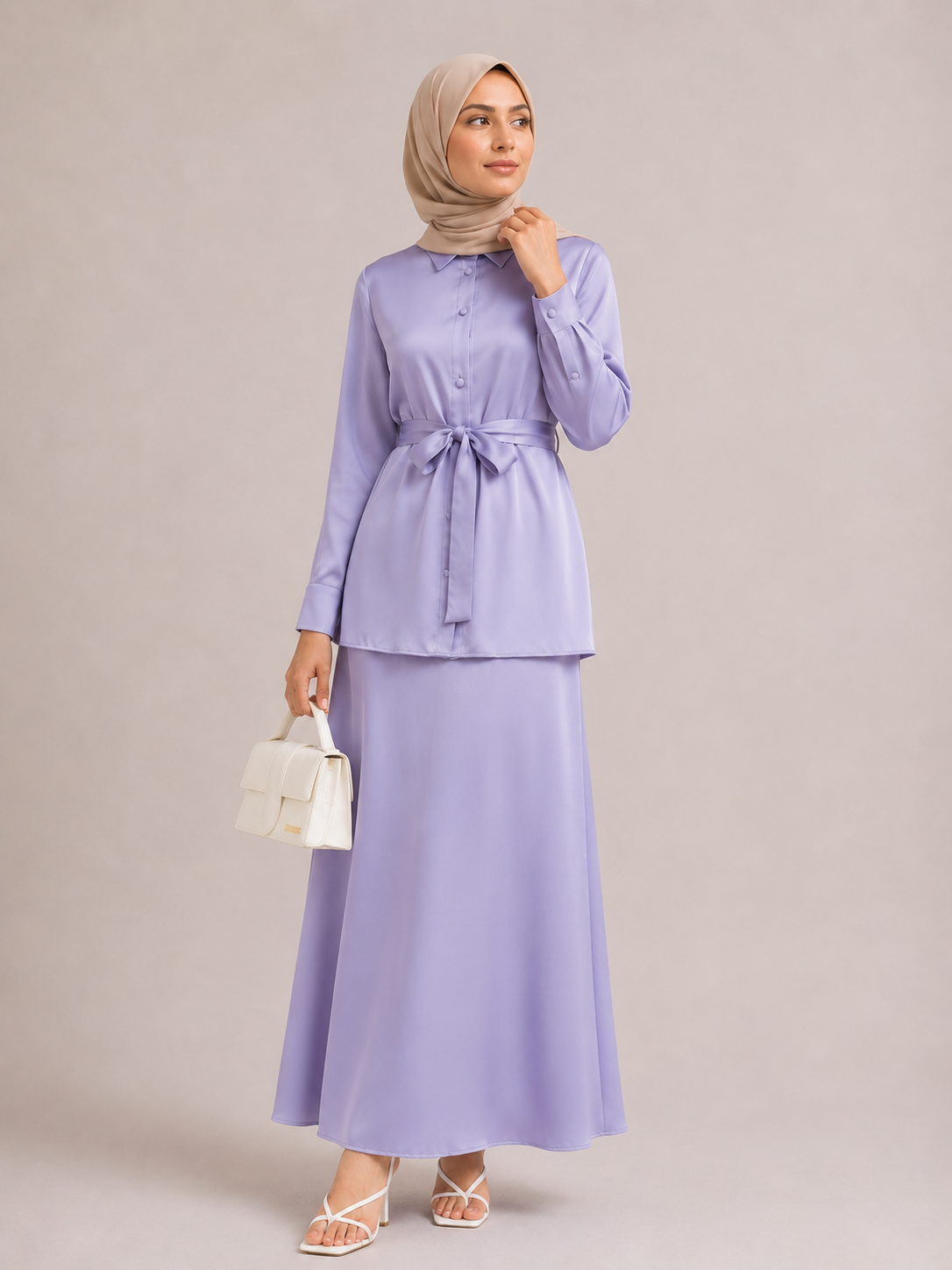 Eliana Belted Shirt Co-Ord Set