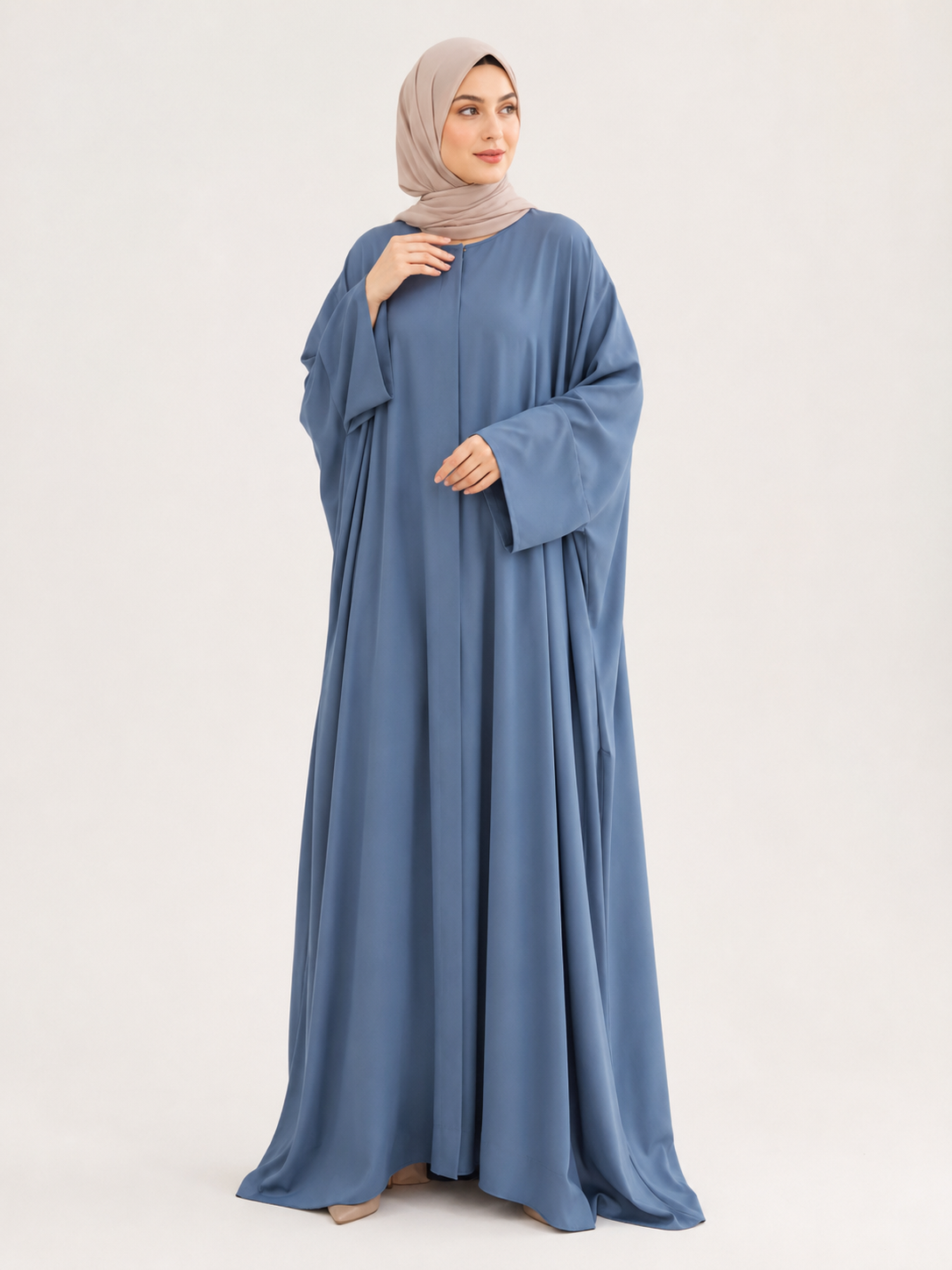 Closed Abaya – Terracotta