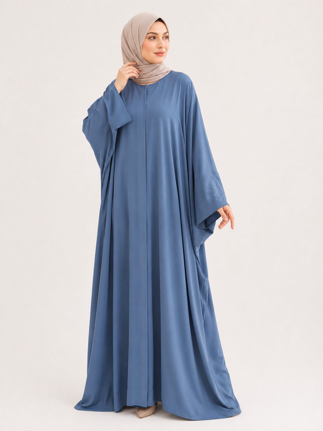 Closed Abaya – Terracotta