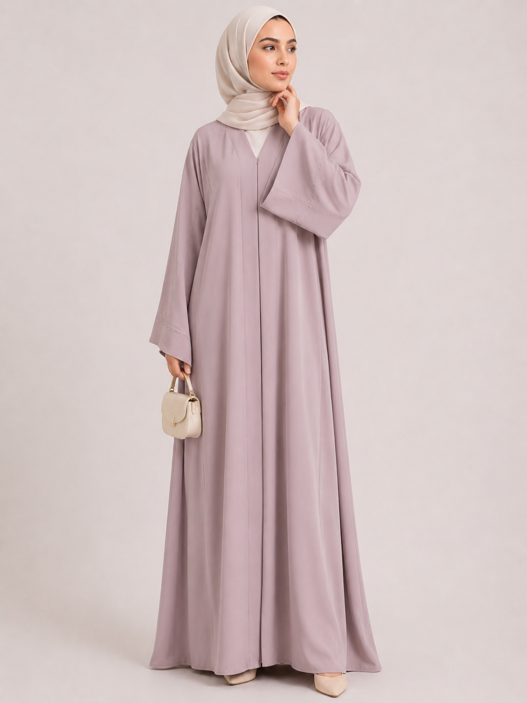 Layla Textured Belted Maxi Dress