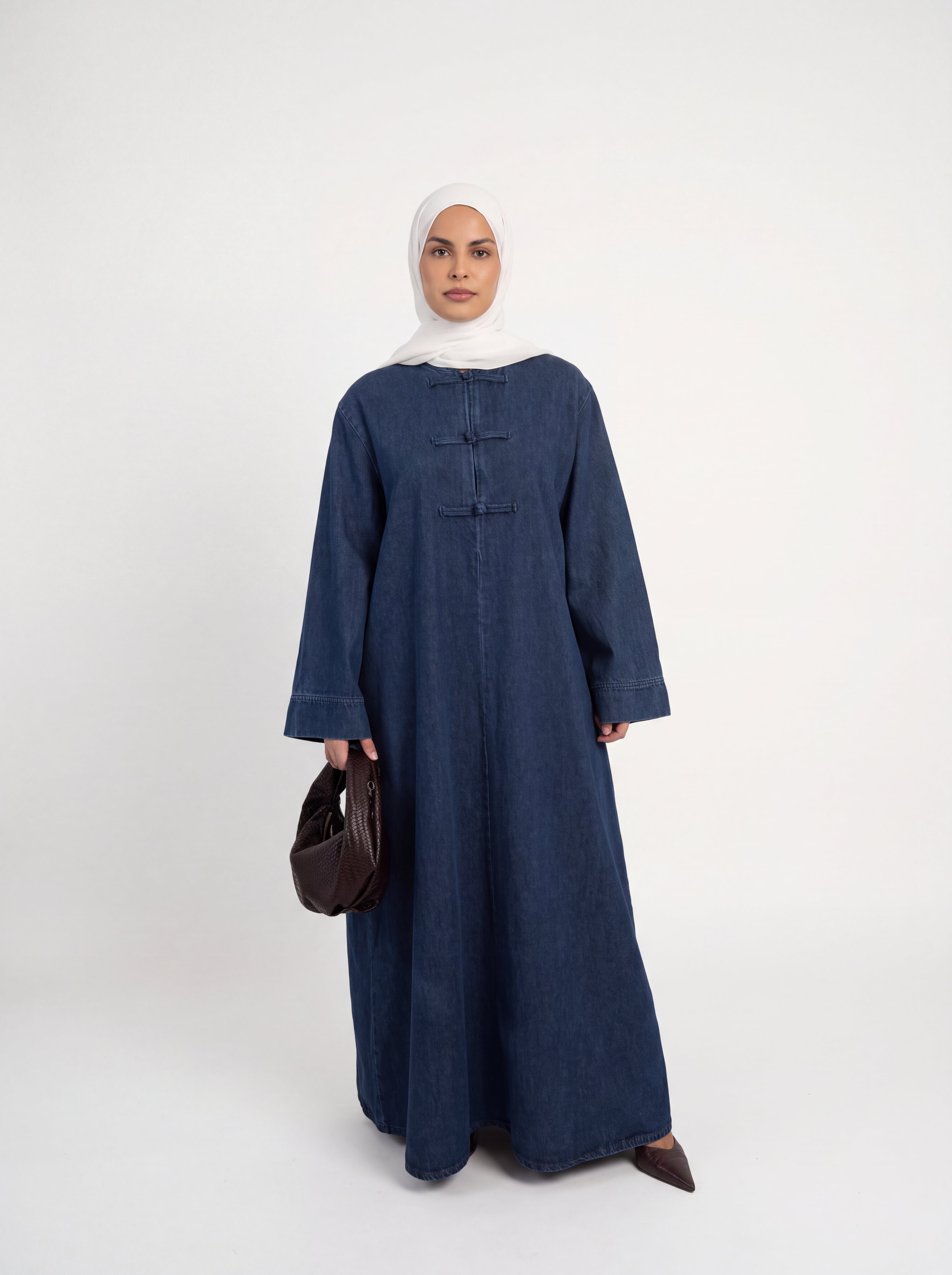 Denim Millow Abaya