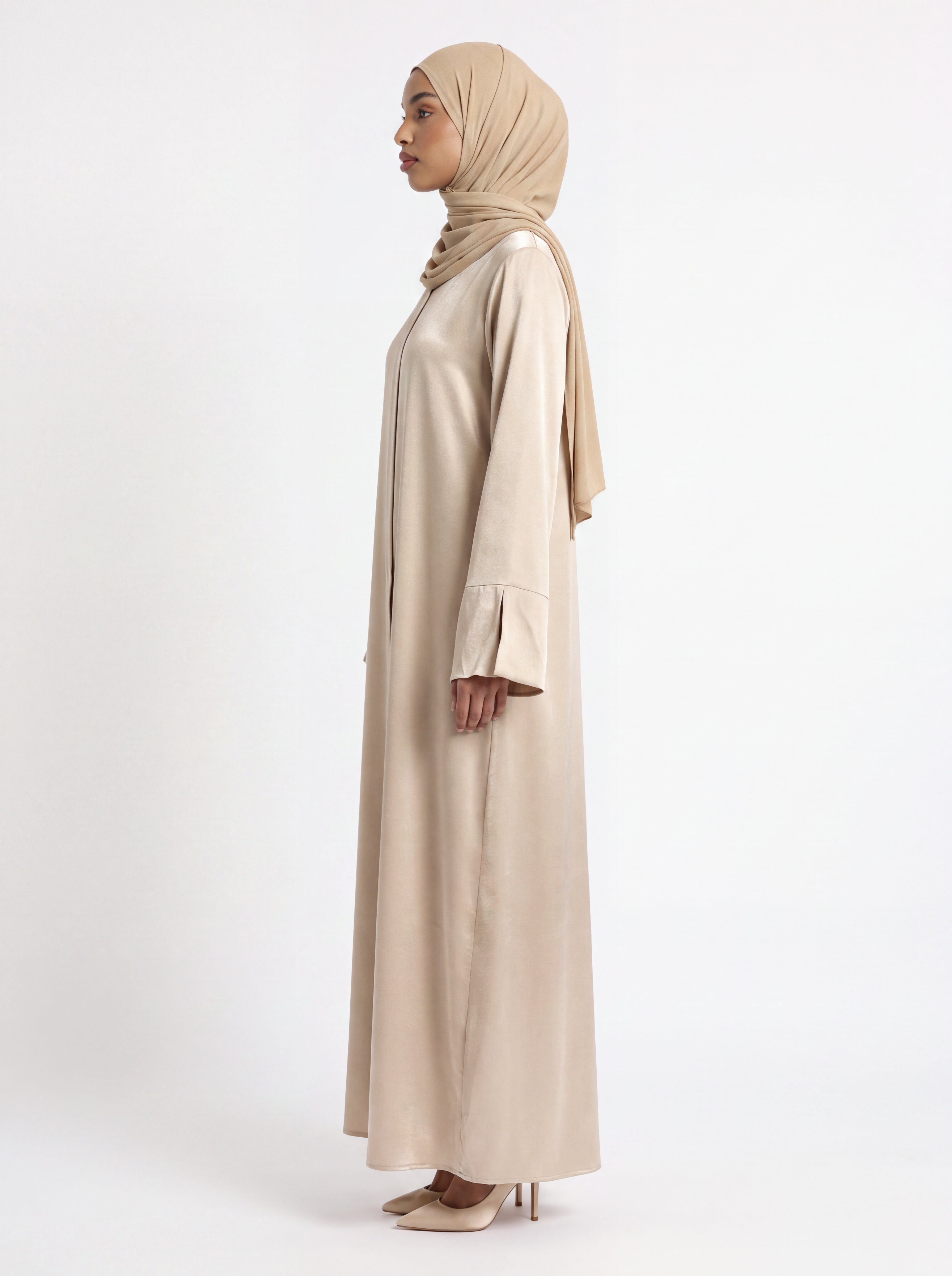 silk abaya