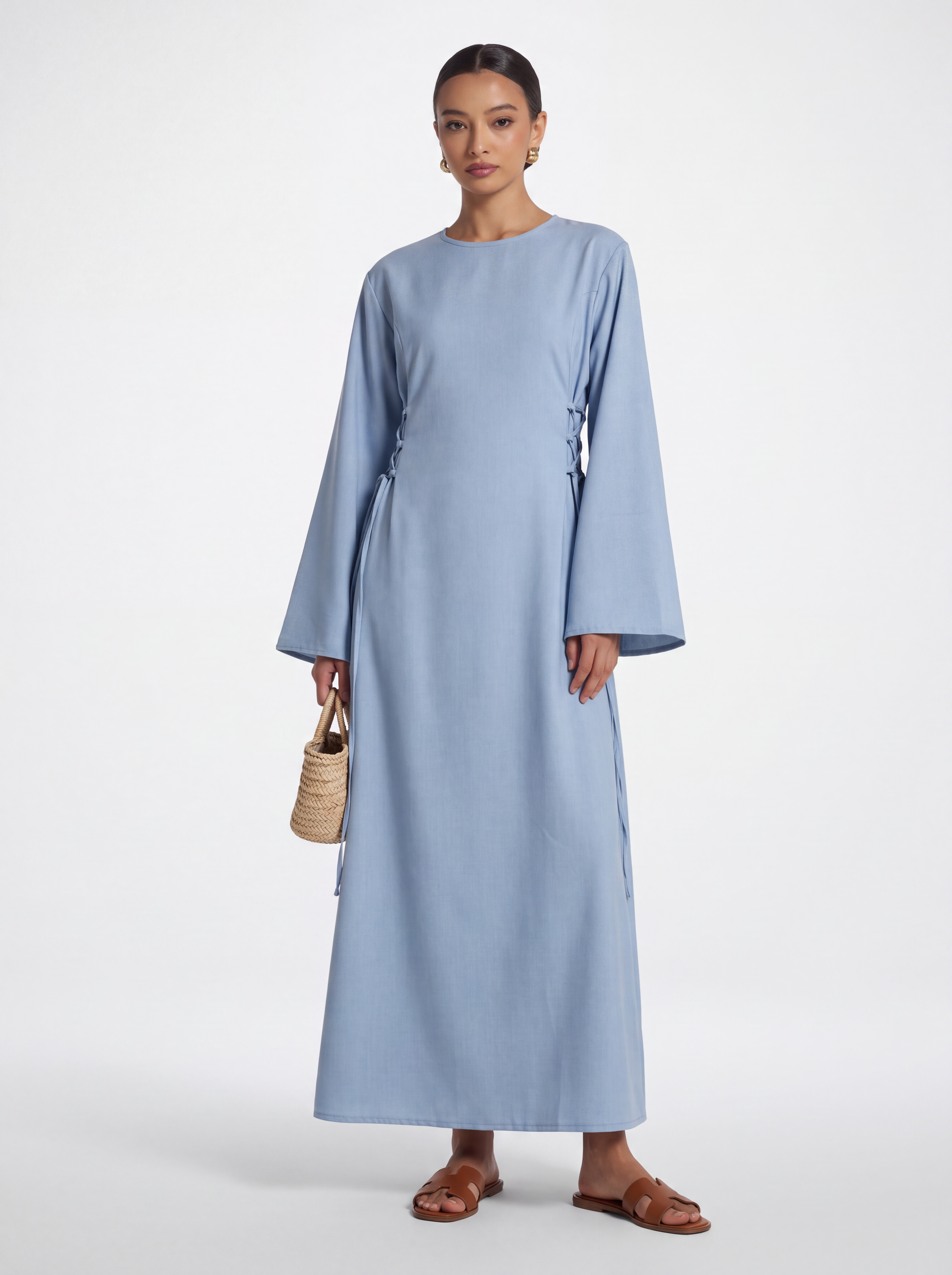 laced abaya