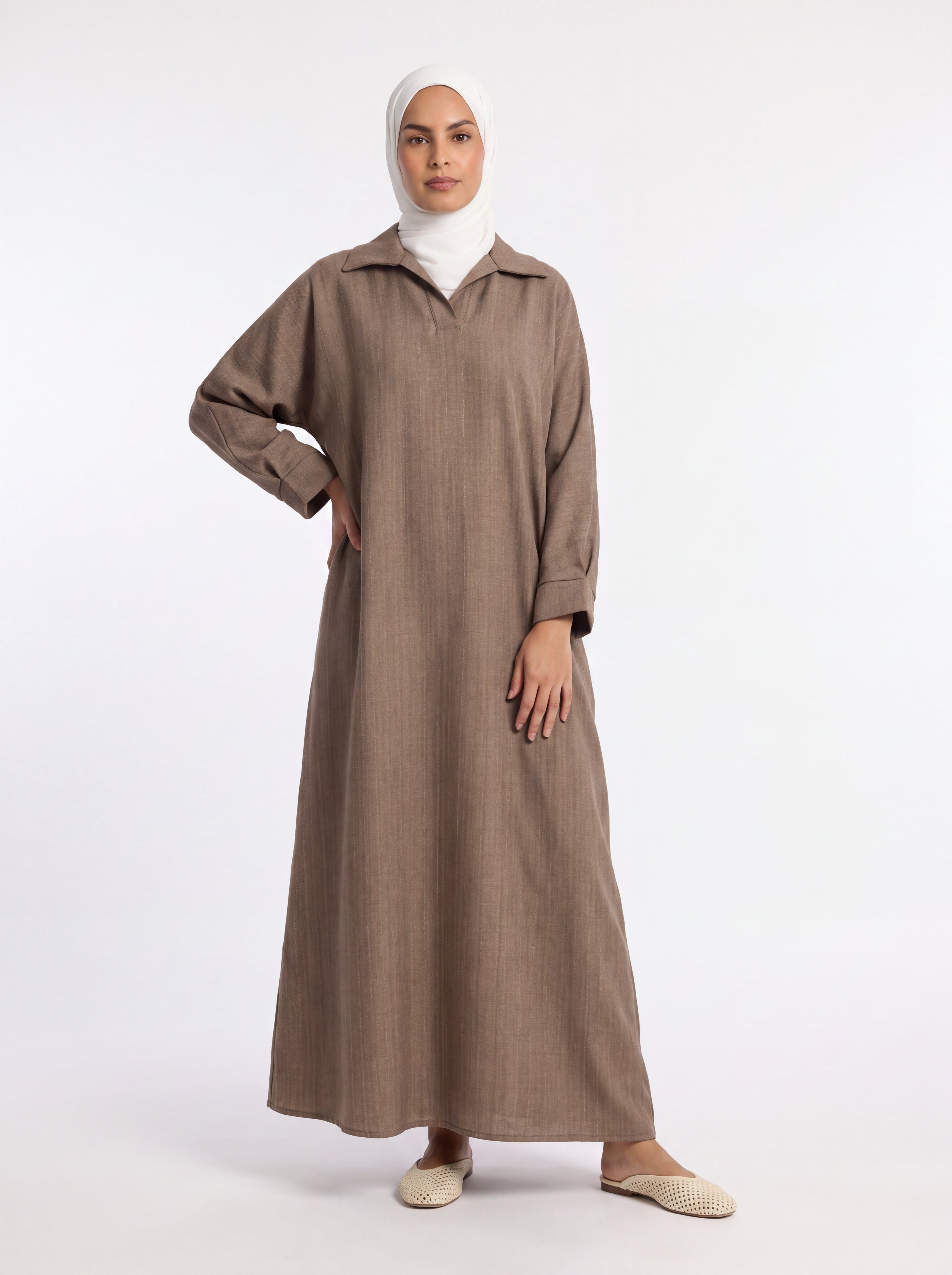plain abaya