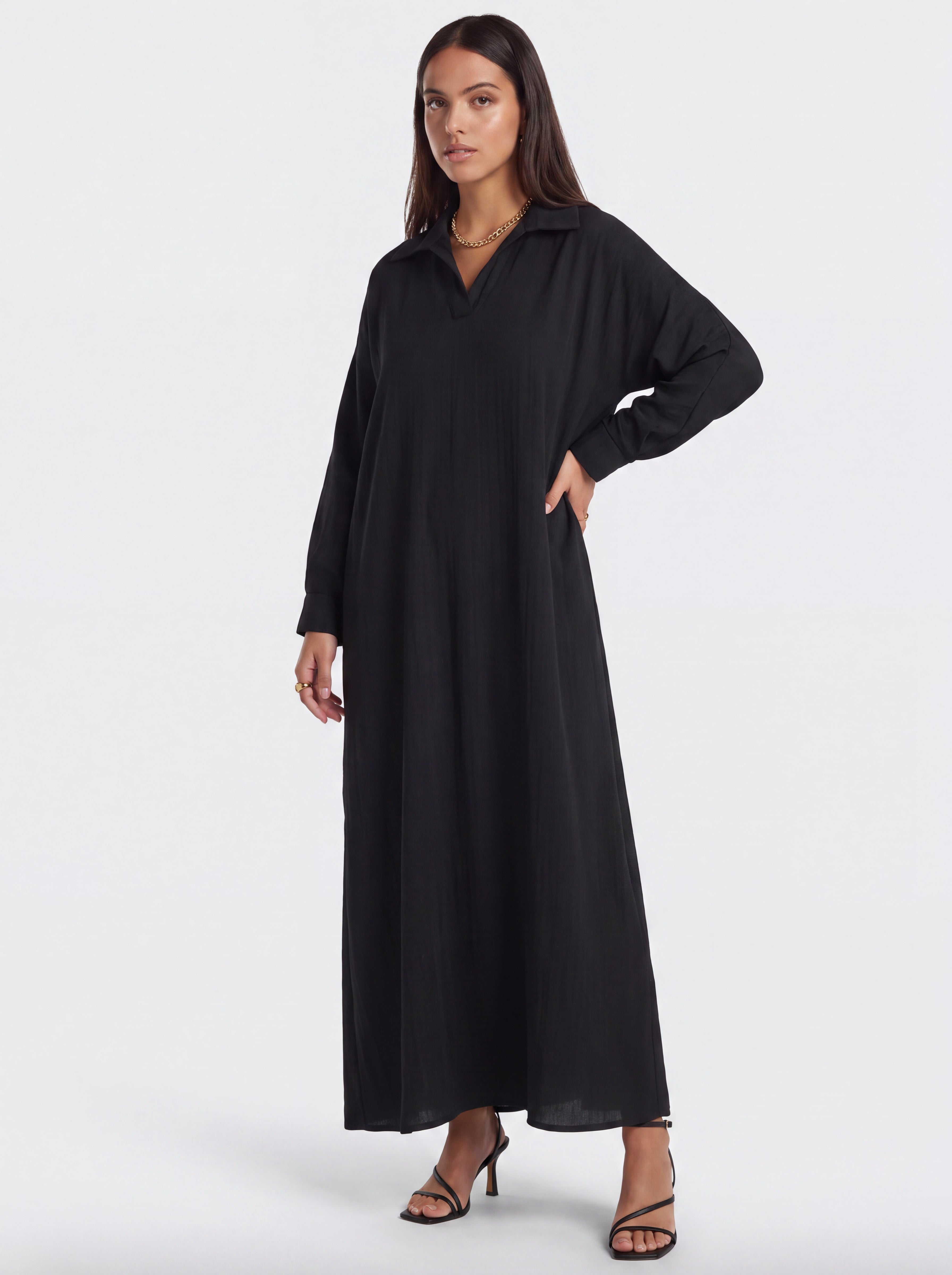 plain abaya