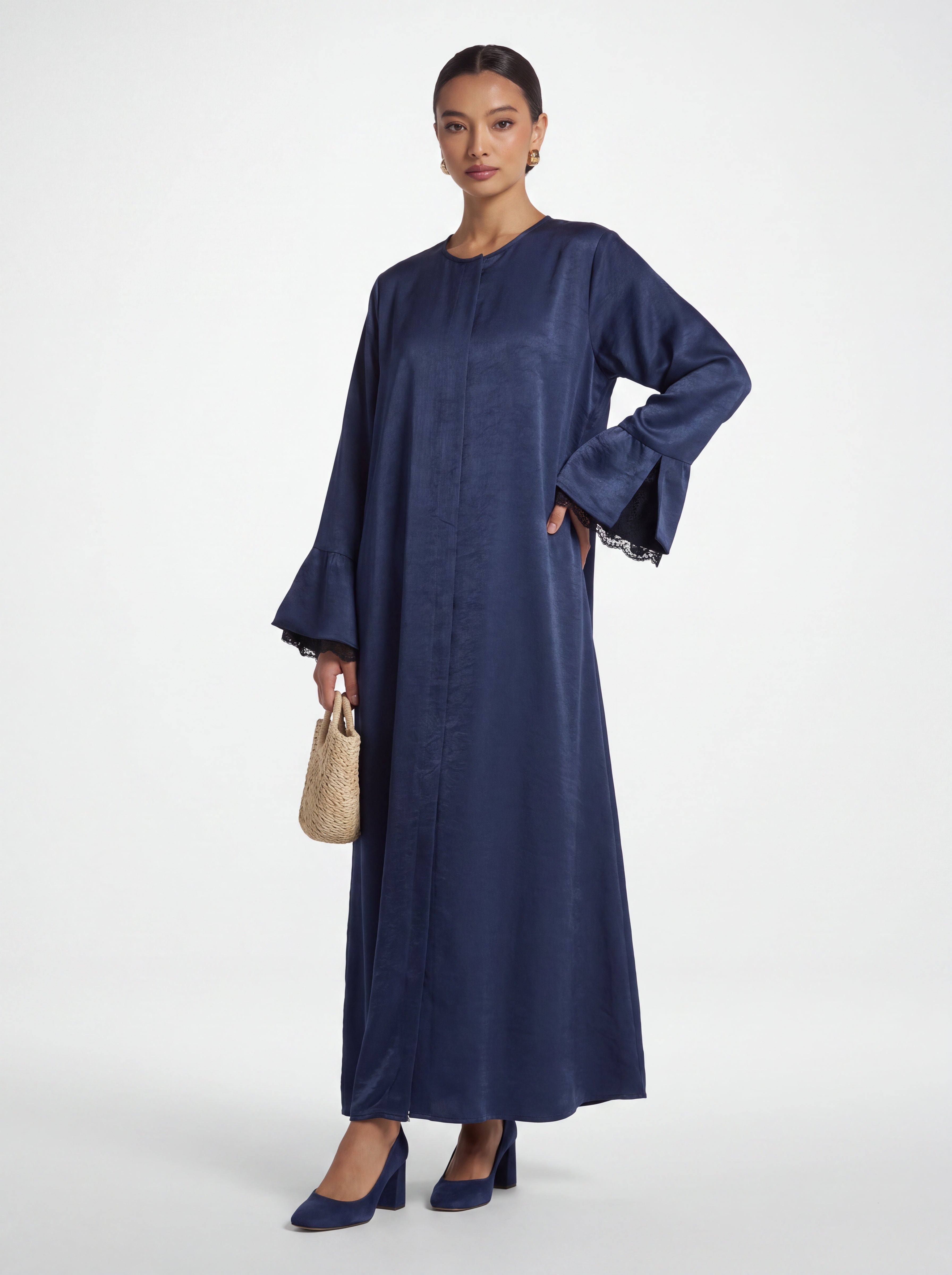 silk abaya
