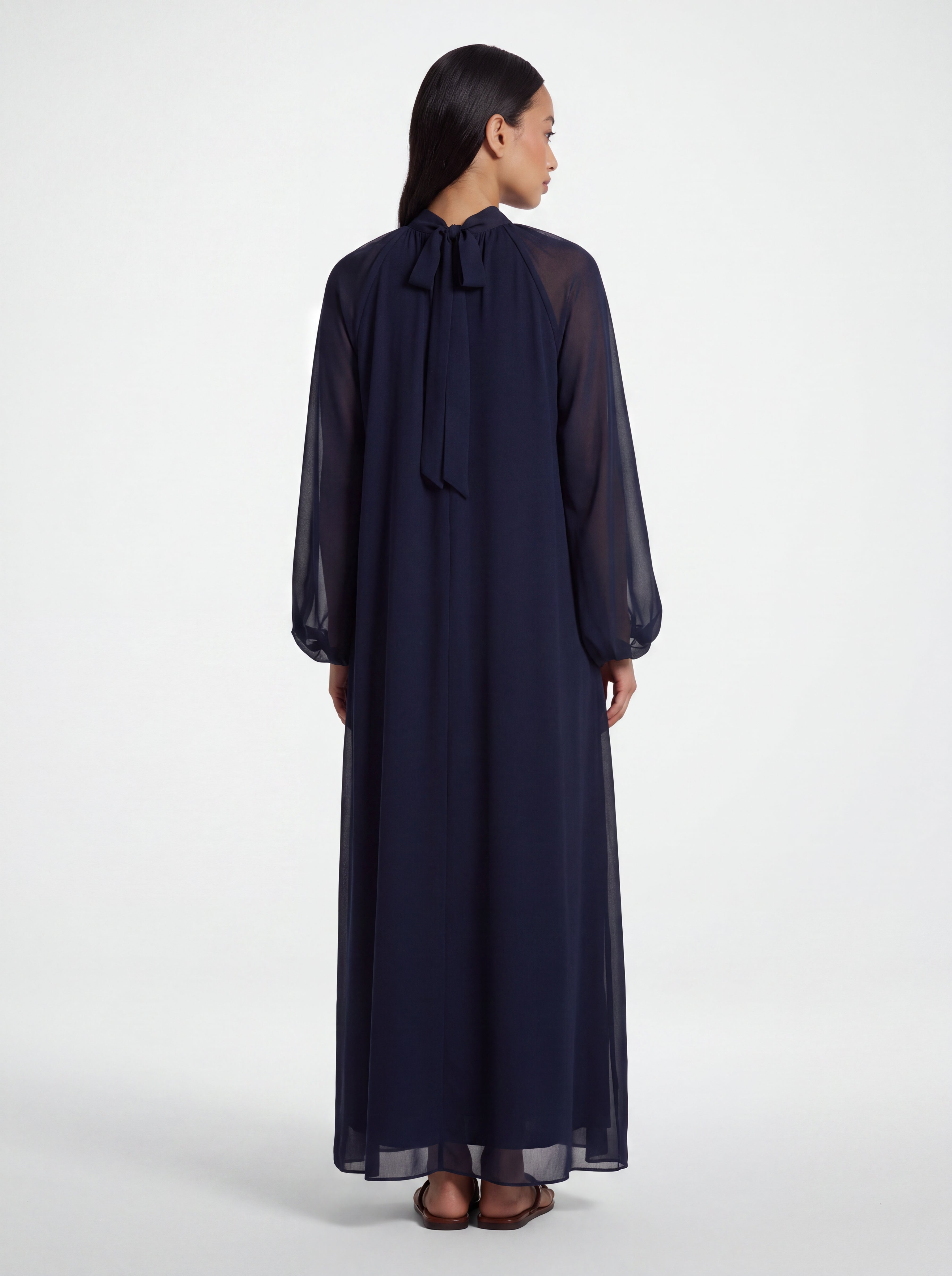 dress with tie