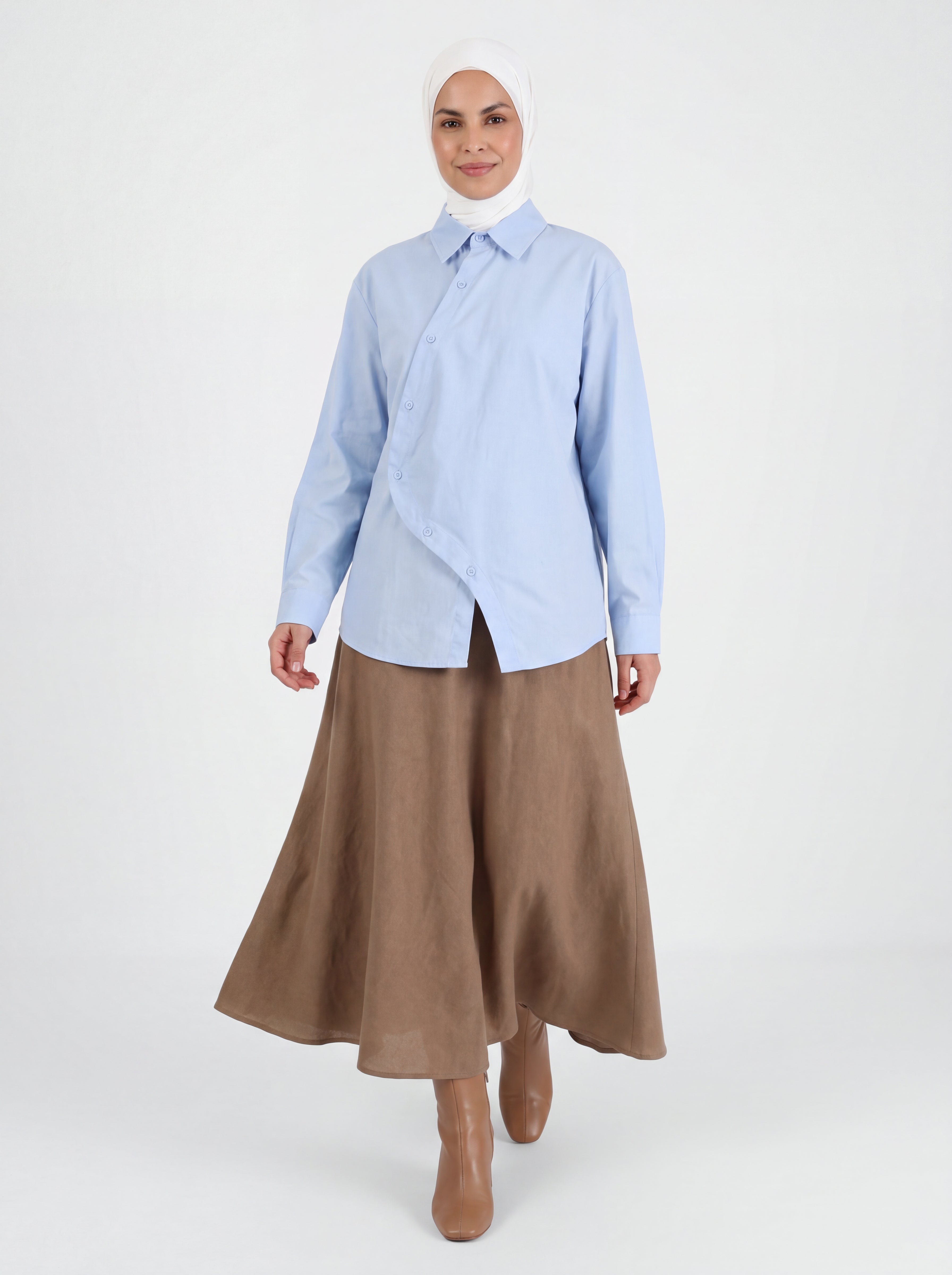 Asymmetrical Élina Shirt