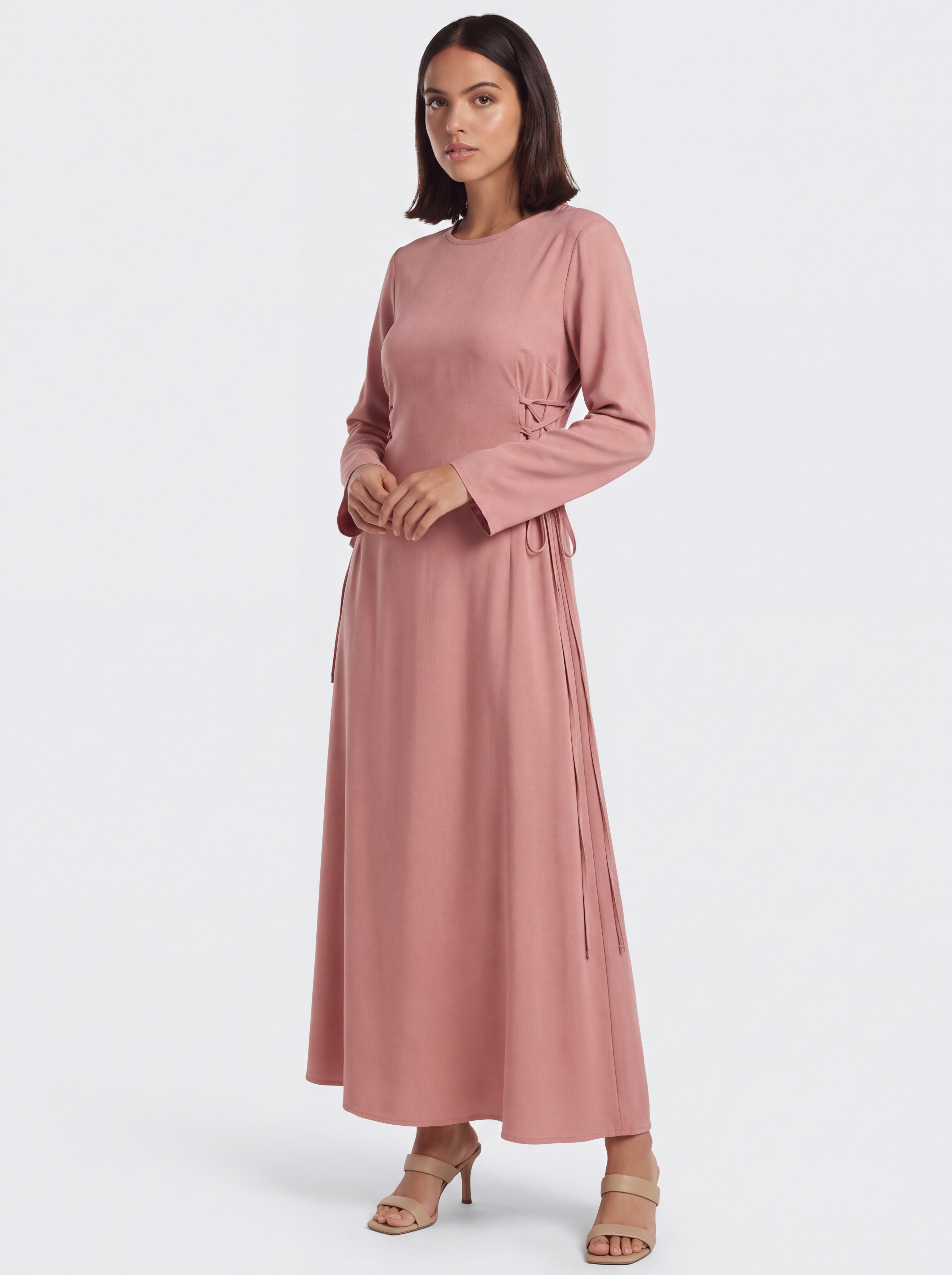 laced abaya