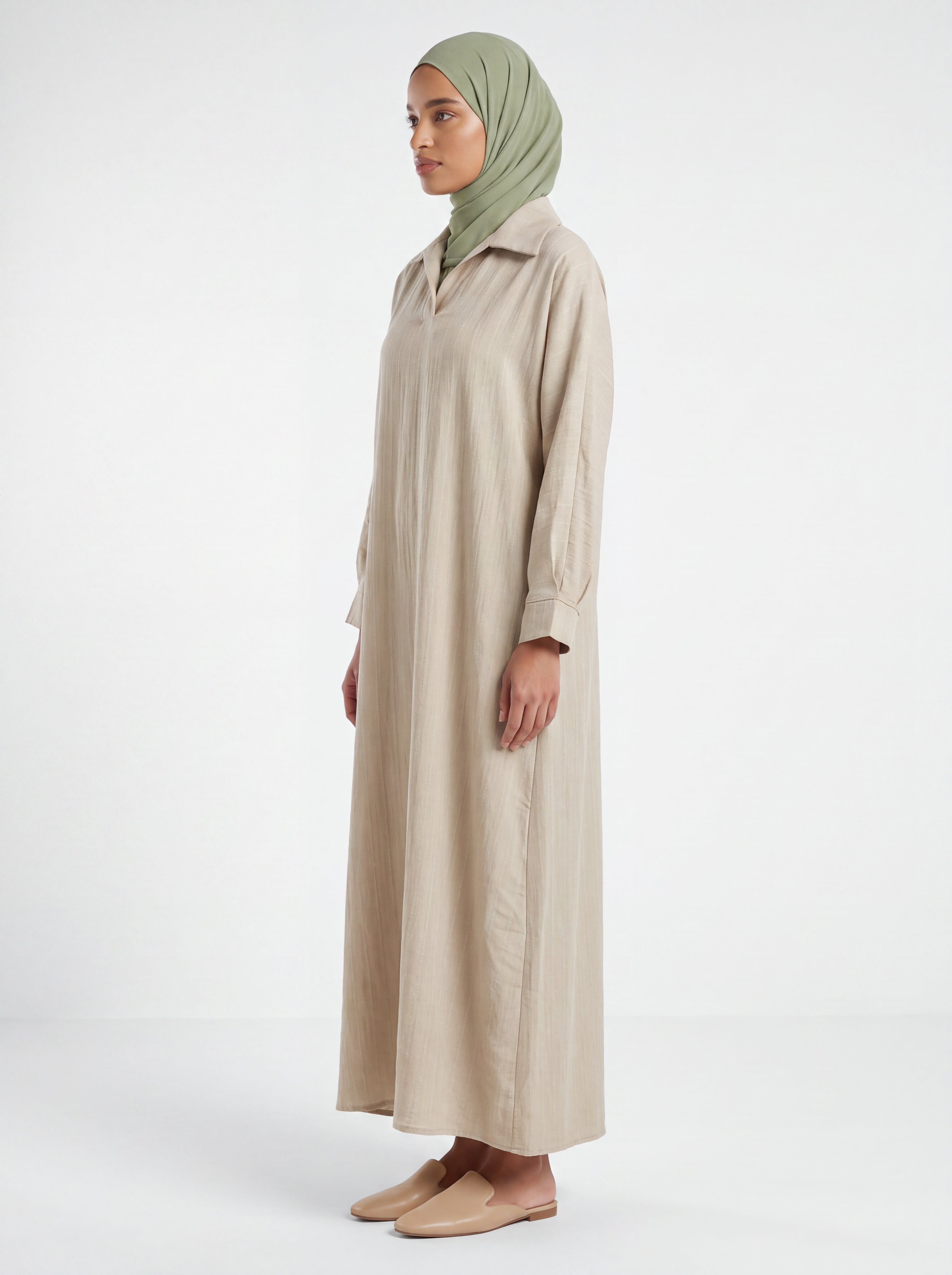plain abaya