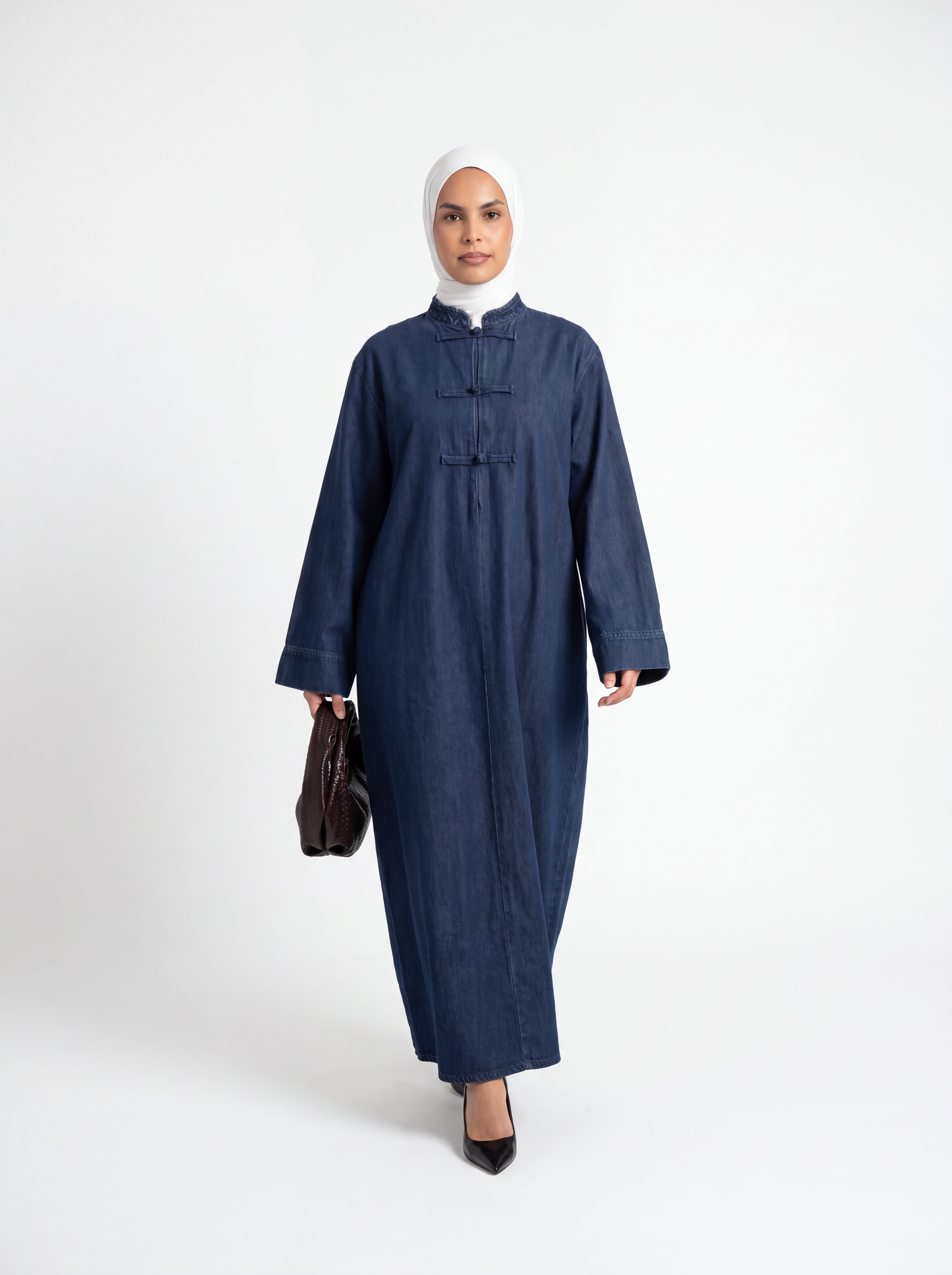 Denim Millow Abaya