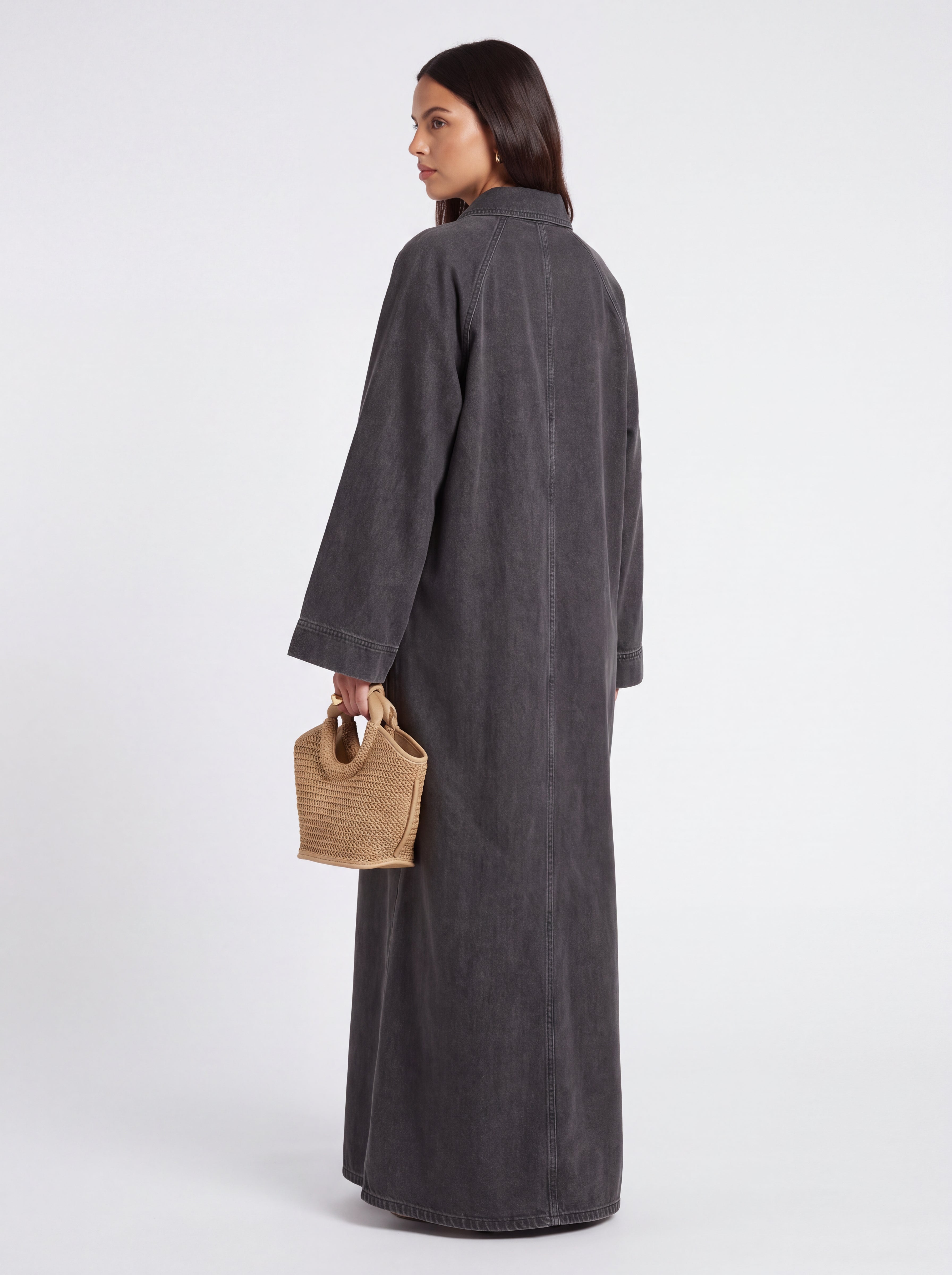 Denim abaya