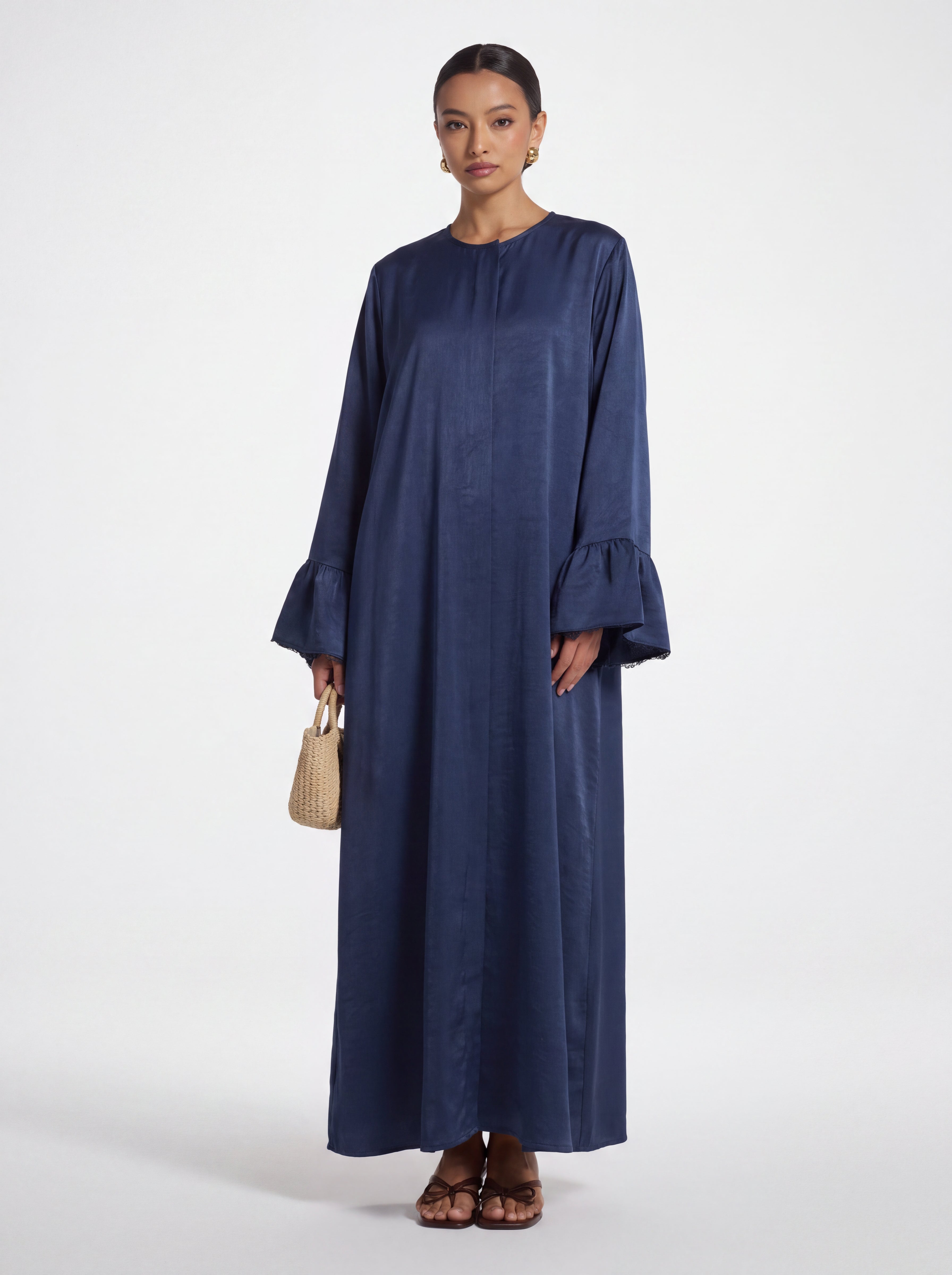 silk abaya