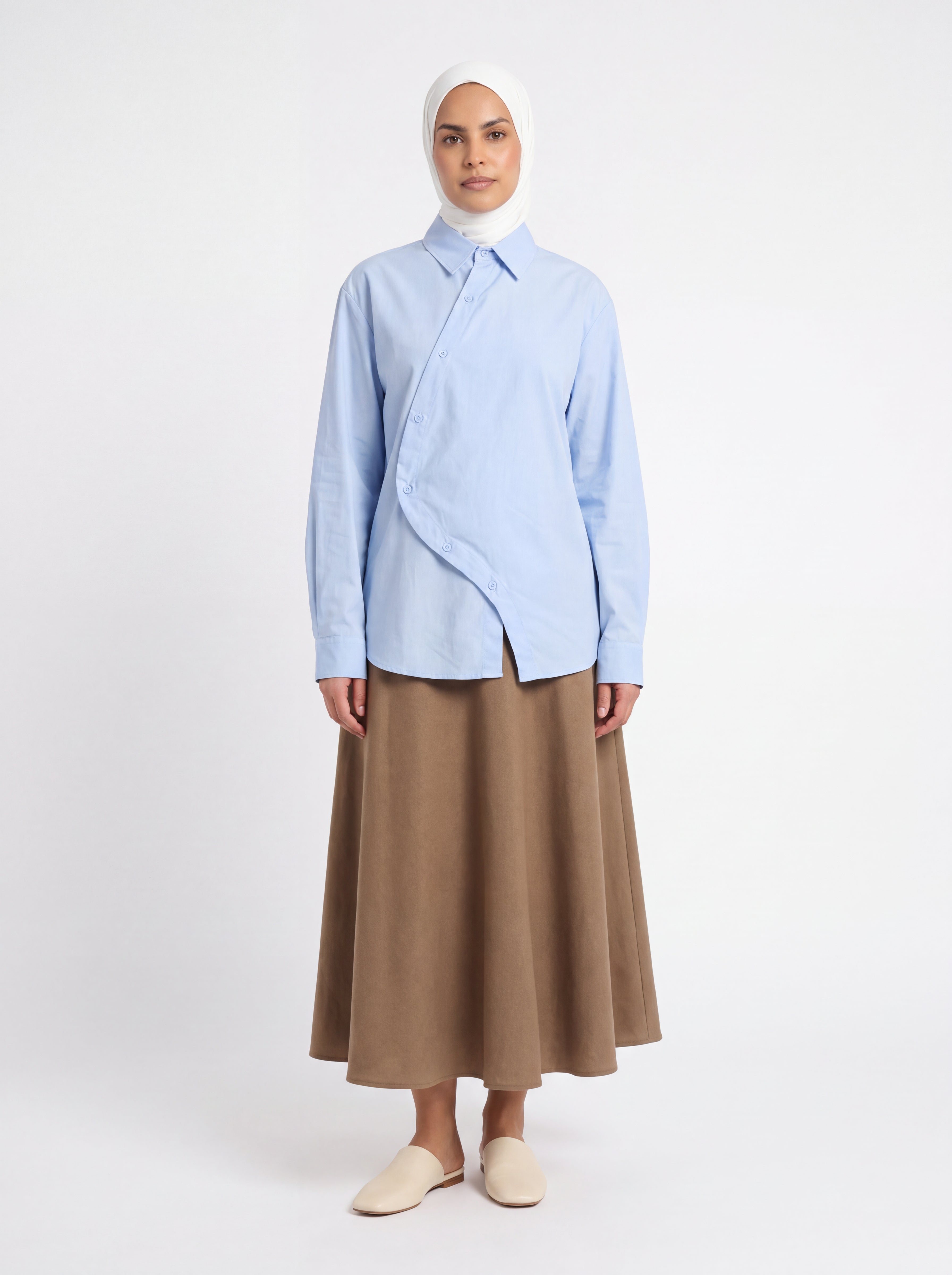 Asymmetrical Élina Shirt