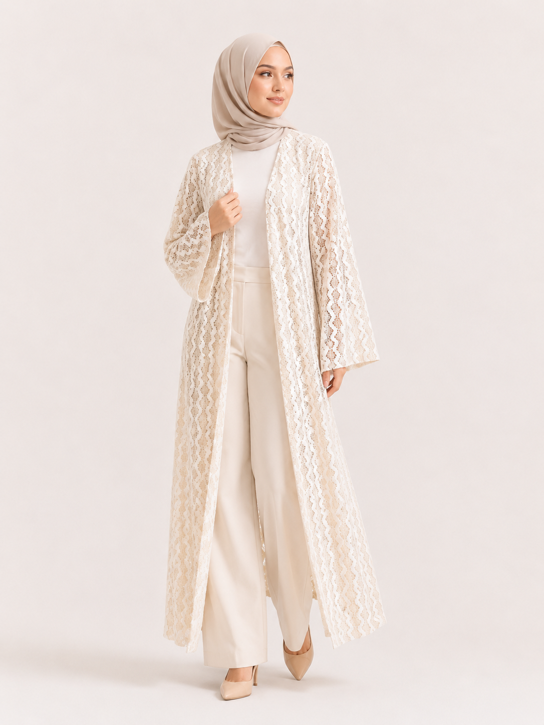 Dot Print Maxi Dress