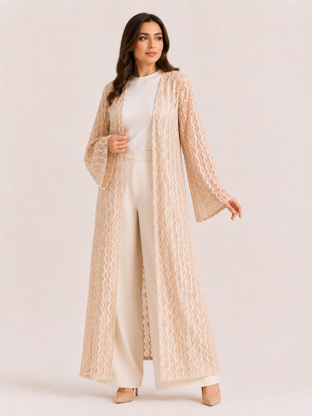 Dot Print Maxi Dress