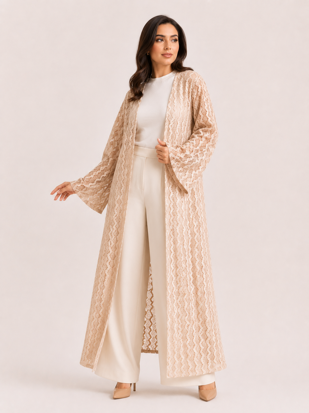 Dot Print Maxi Dress