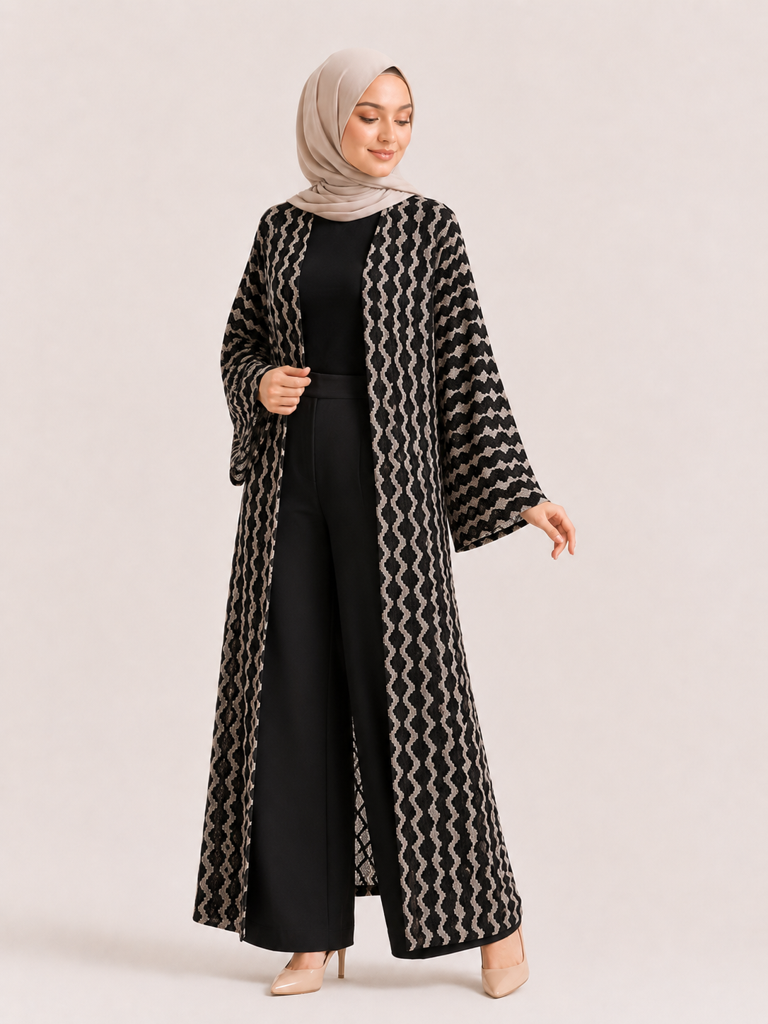 Dot Print Maxi Dress