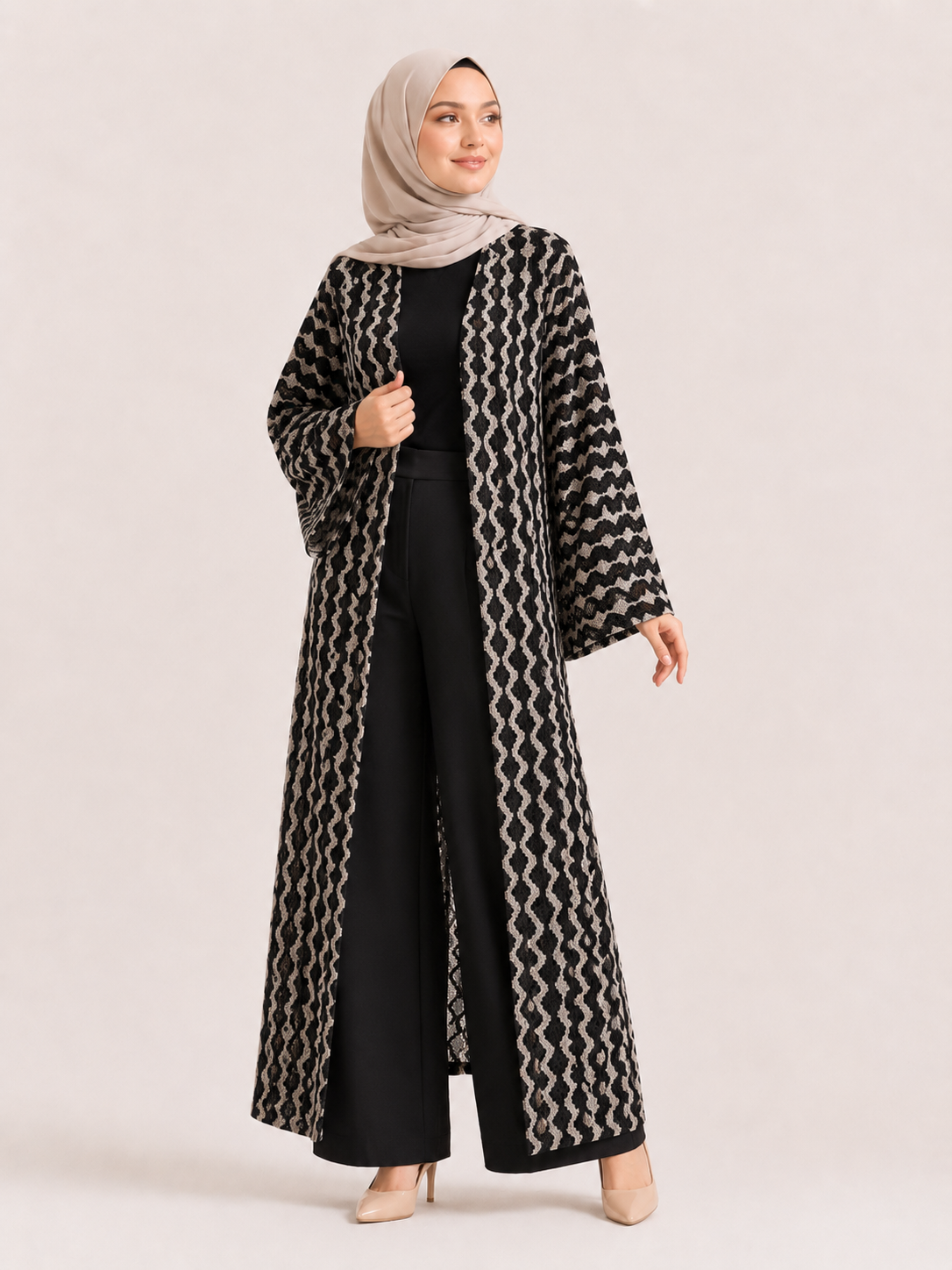 Dot Print Maxi Dress