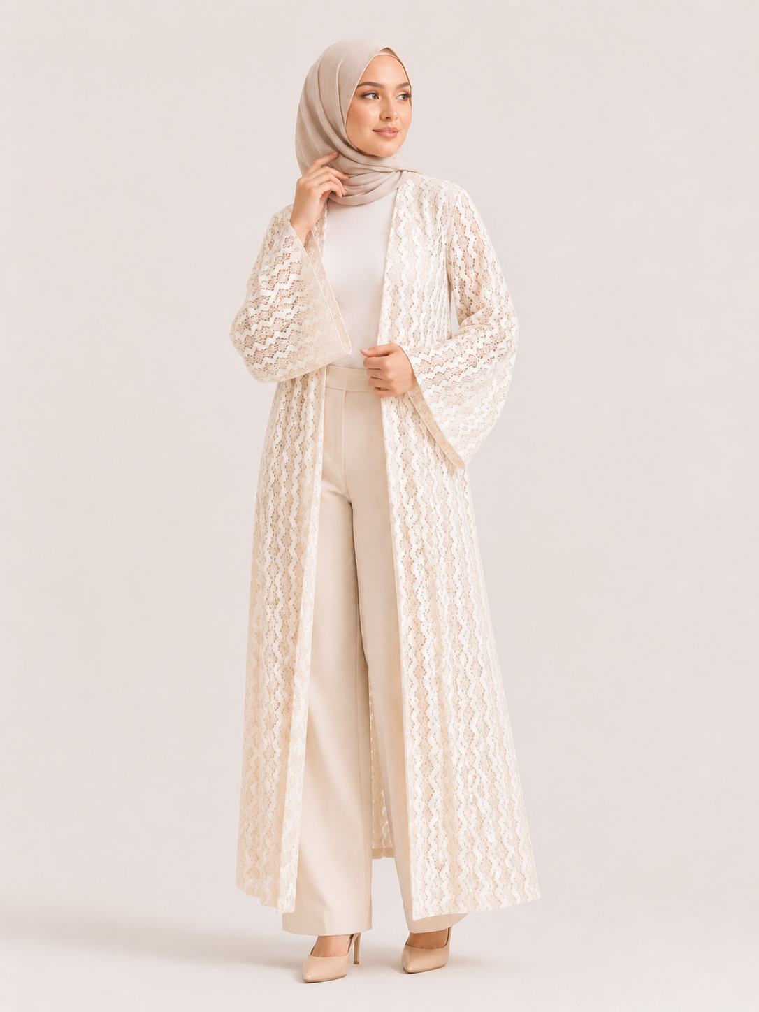Dot Print Maxi Dress
